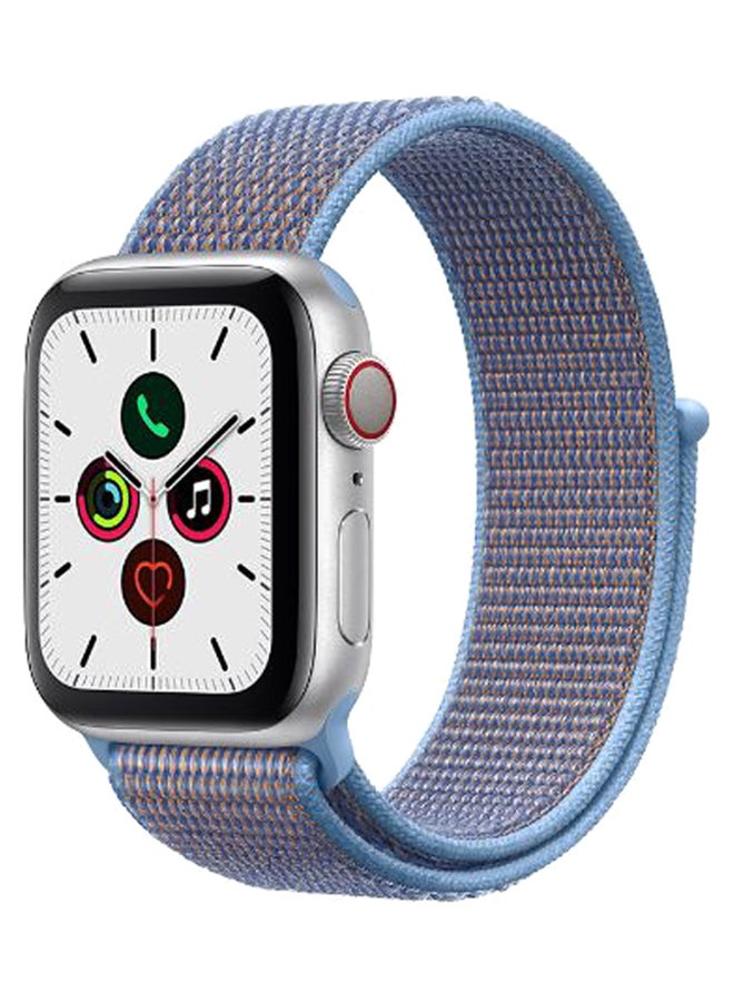 Perfii - Solid Replacement Band For Apple Watch Series 5/4/3/2/1 Cerulean - Image 1