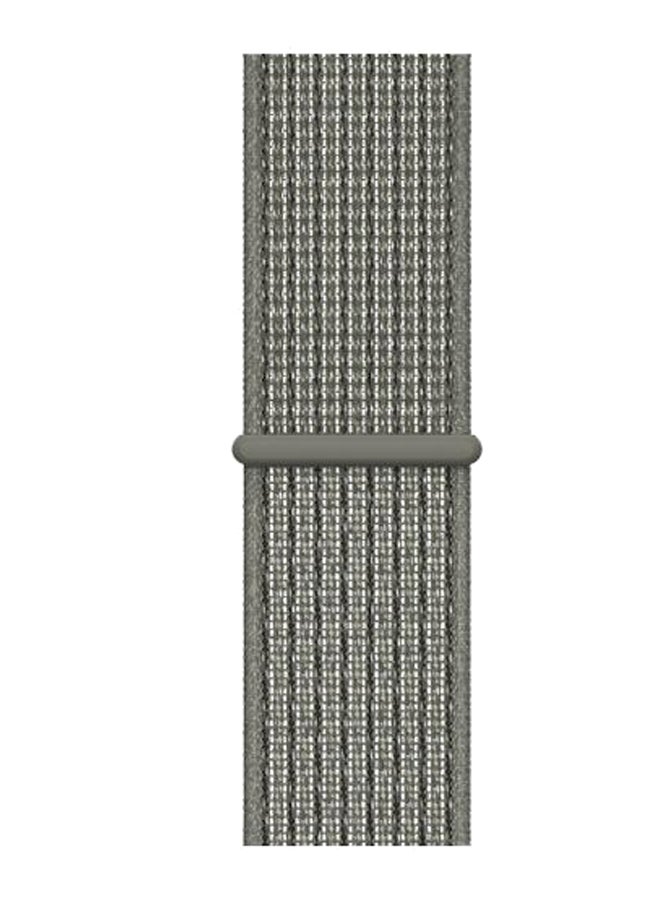 Perfii - Solid Replacement Band For Apple Watch Series 5/4/3/2/1 Spruce Fog - Image 1