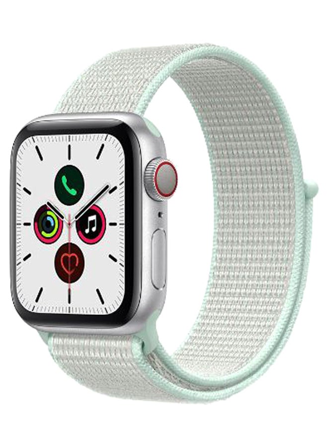 Perfii - Solid Replacement Band For Apple Watch Series 5/4/3/2/1 Teal Tint - Image 1