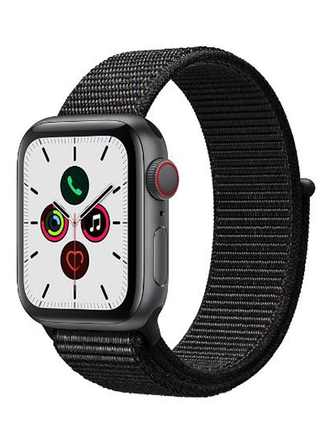 Perfii - Nylon Replacement Band For Apple Watch Series 5/4/3/2/1 40mm Black - Image 1
