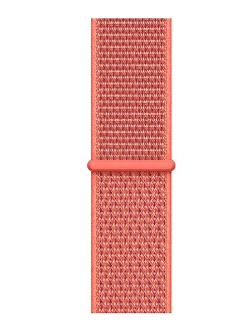Solid Replacement Band For Apple Watch Series 5/4/3/2/1 Nectarine Orange
