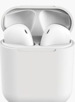 Generic Bluetooth Wireless In-Ear Earbuds With Microphone White  - Image 2