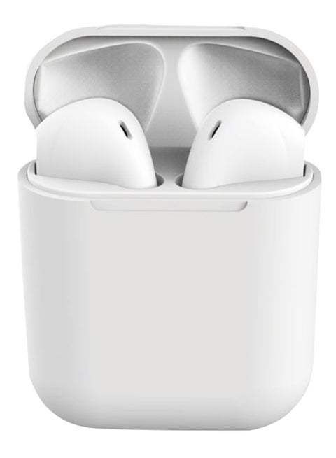 Bluetooth Wireless In-Ear Earbuds With Microphone White