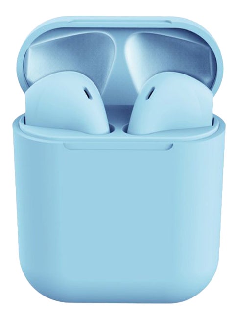 Bluetooth Wireless In-Ear Earbuds With Microphone Blue