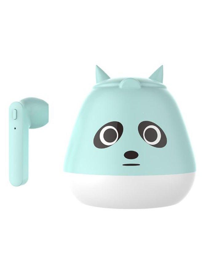 Generic - Bluetooth Wireless Earphones With Microphone And Charging Case Green/White - Image 1