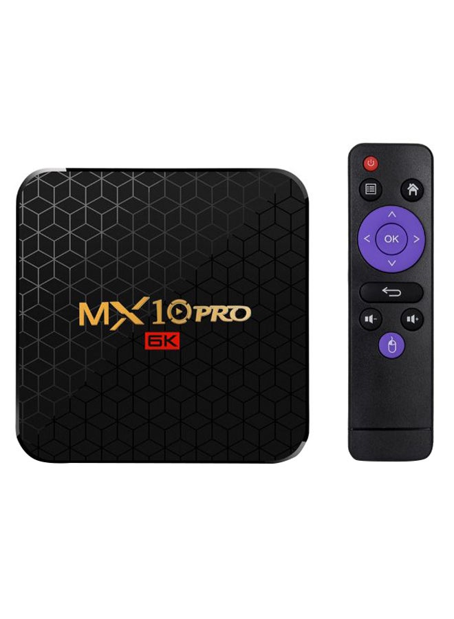 Generic UHD 4K Media Player Smart TV Set Top Box MX10 PRO WT2063 Black/Purple  - Image 1