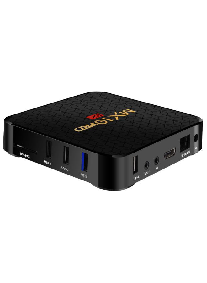 Generic UHD 4K Media Player Smart TV Set Top Box MX10 PRO WT2063 Black/Purple  - Image 2