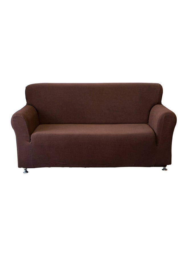 غطاء أريكة من البوليستر بلون قهوة 30X8X25سم - Image 1