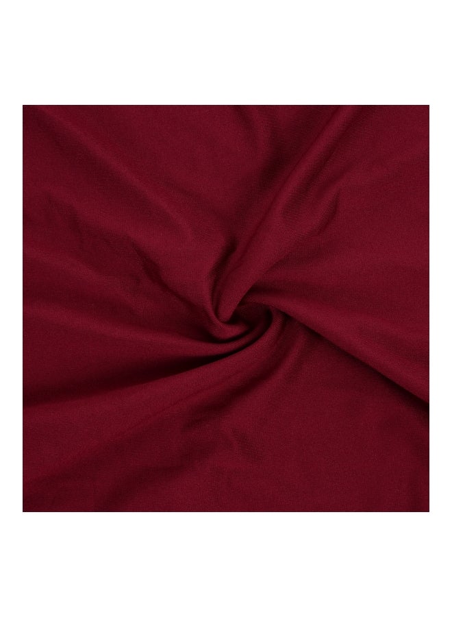 Stretchable Chair Cover Burgundy 20X2.5X13cm - Image 4