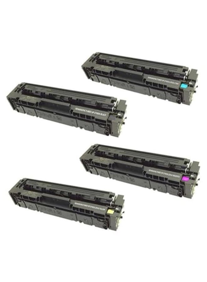 أم كيه إس مجموعة حبر ليزر ملون إتش بي مكونة من 4 قطع متعدد الألوان