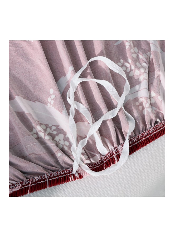 Armrest Polyester Cushion Cover Red/White 35x7x35cm - Image 4