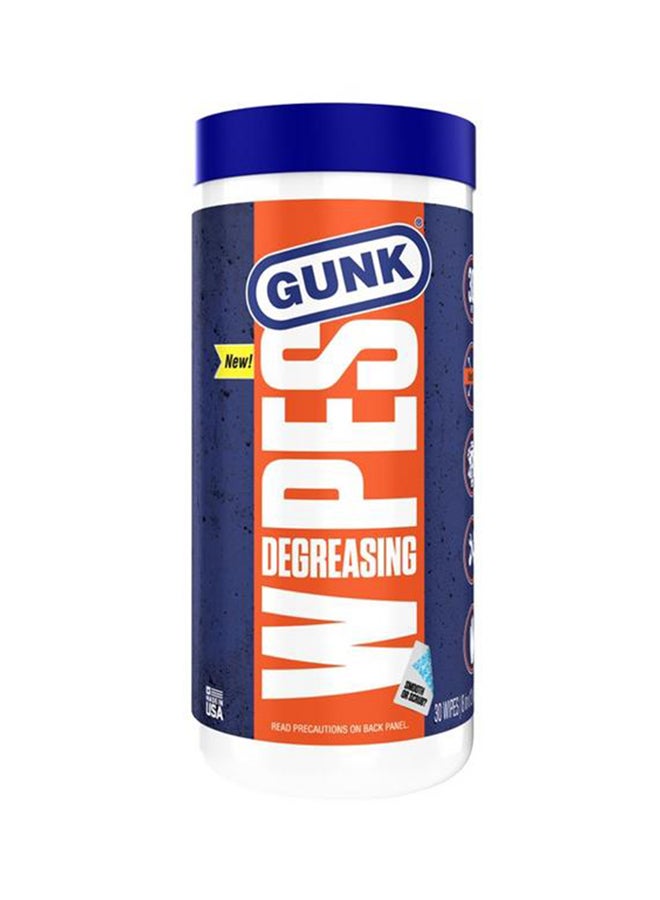Gunk Engine Degreaser 30 Wipes