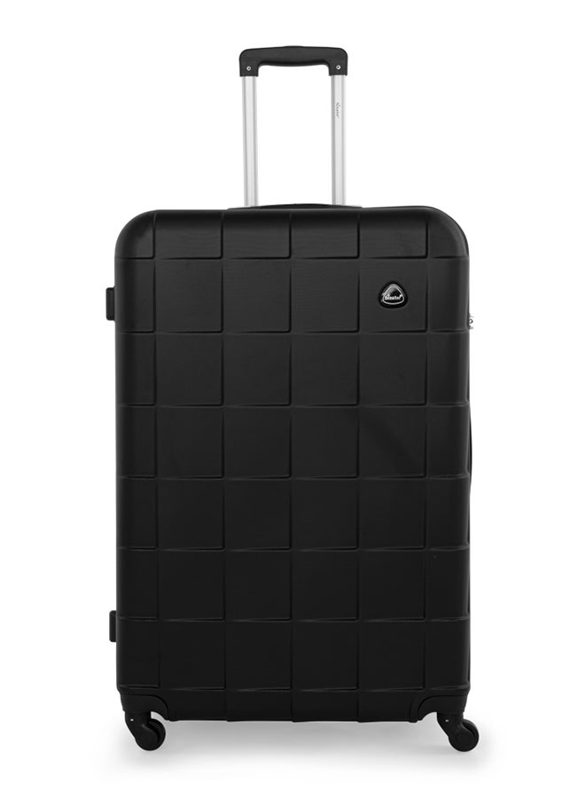 SENATOR Hard Case Travel Bag Trolley Luggage Set of 3 ABS Lightweight Suitcase with 4 Spinner Wheels A207 Black - Image 2
