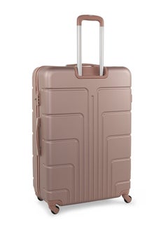 SENATOR Hard Case Travel Bag Extra Large Checked Luggage Trolley ABS Lightweight Suitcase with 4 Spinner Wheels A1012 Rose Gold  - Image 2