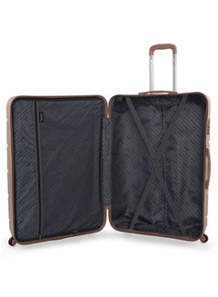 SENATOR Hard Case Travel Bag Extra Large Checked Luggage Trolley ABS Lightweight Suitcase with 4 Spinner Wheels A1012 Rose Gold  - Image 3