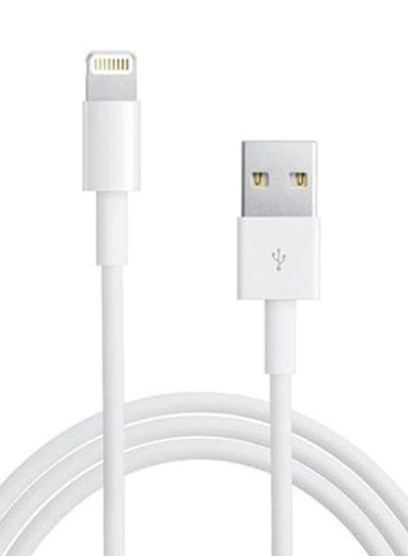 MiLi Lightning To USB Data Sync And Charging Cable White  - Image 1