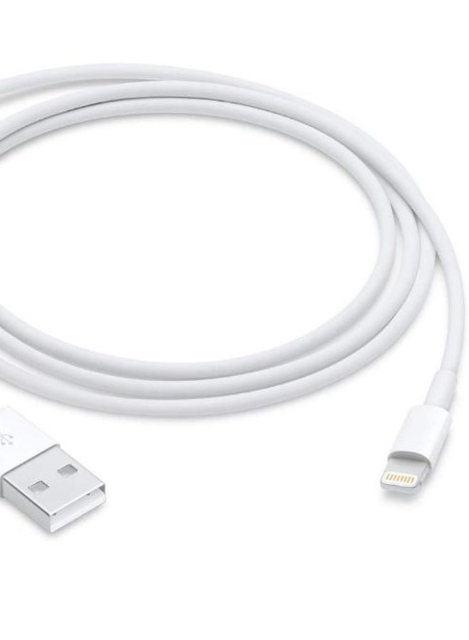 MiLi Lightning To USB Data Sync And Charging Cable White  - Image 2