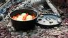 LODGE 10 Quart Deep Camp Dutch Oven Black 14inch  - Image 2