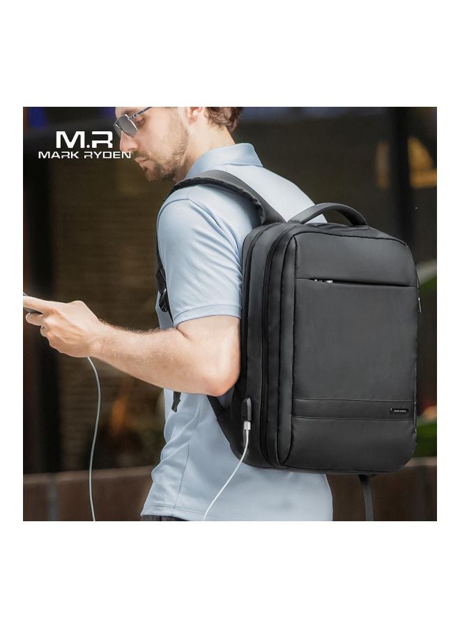 MARK RYDEN Oxford Backpack With USB Charge Port  - Image 4