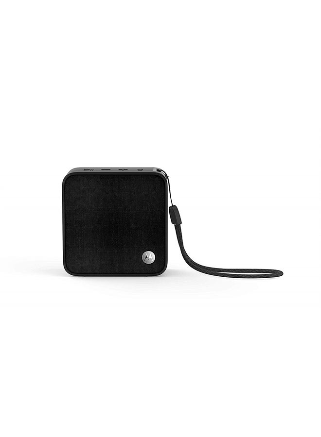 Motorola - Sonic Boost 210 Portable Wireless Bluetooth Speaker Compatible With Siri, Alexa And Google Black - Image 1