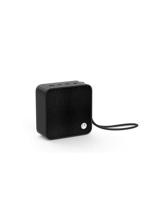 Motorola - Sonic Boost 210 Portable Wireless Bluetooth Speaker Compatible With Siri, Alexa And Google Black - Image 1
