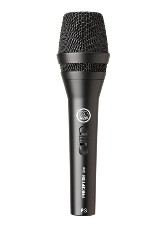 AKG High-Performance Dynamic Microphone P3S Black  - Image 1