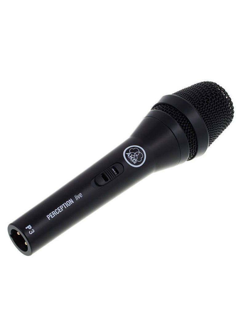 AKG High-Performance Dynamic Microphone P3S Black  - Image 2