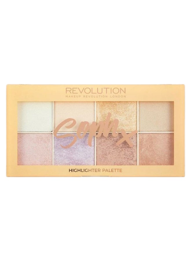REVOLUTION - Soph X Highlighter Palette Multicolour - Image 1