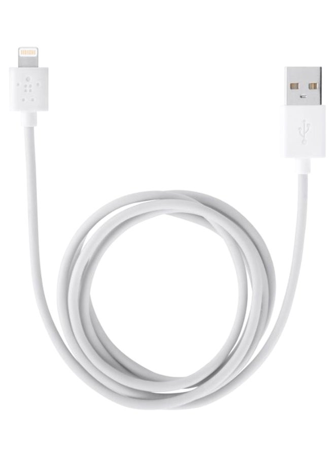 بيلكين كابل شحن ومزامنة بيانات أبيض - Image 2