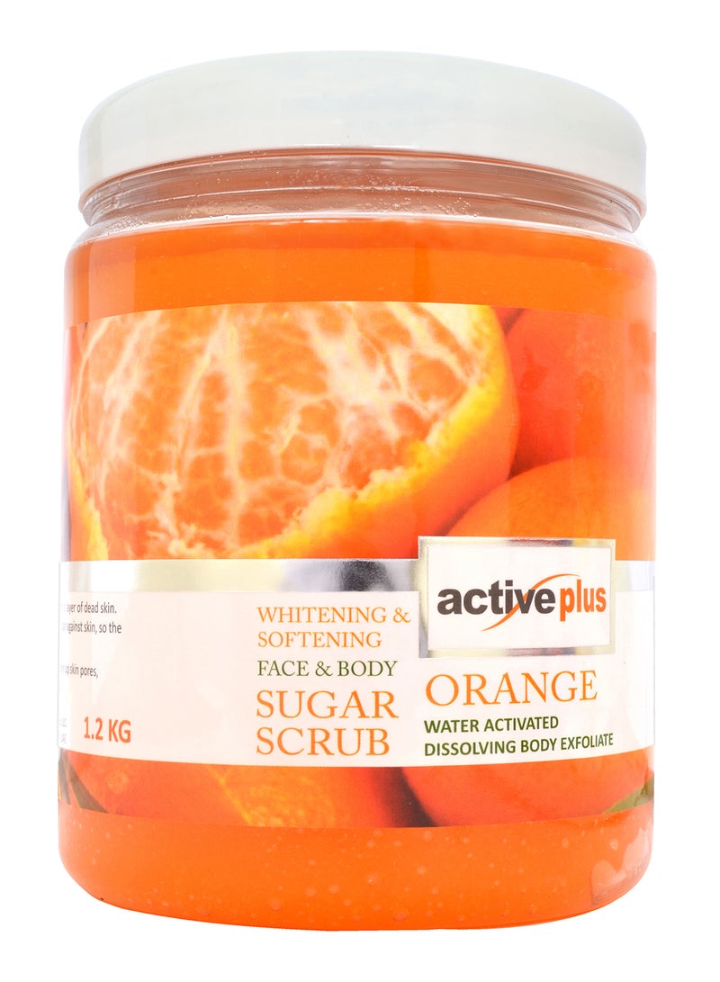 مقشر السكر بخلاصة البرتقال يستخدم مع المياه 1200ملليلتر