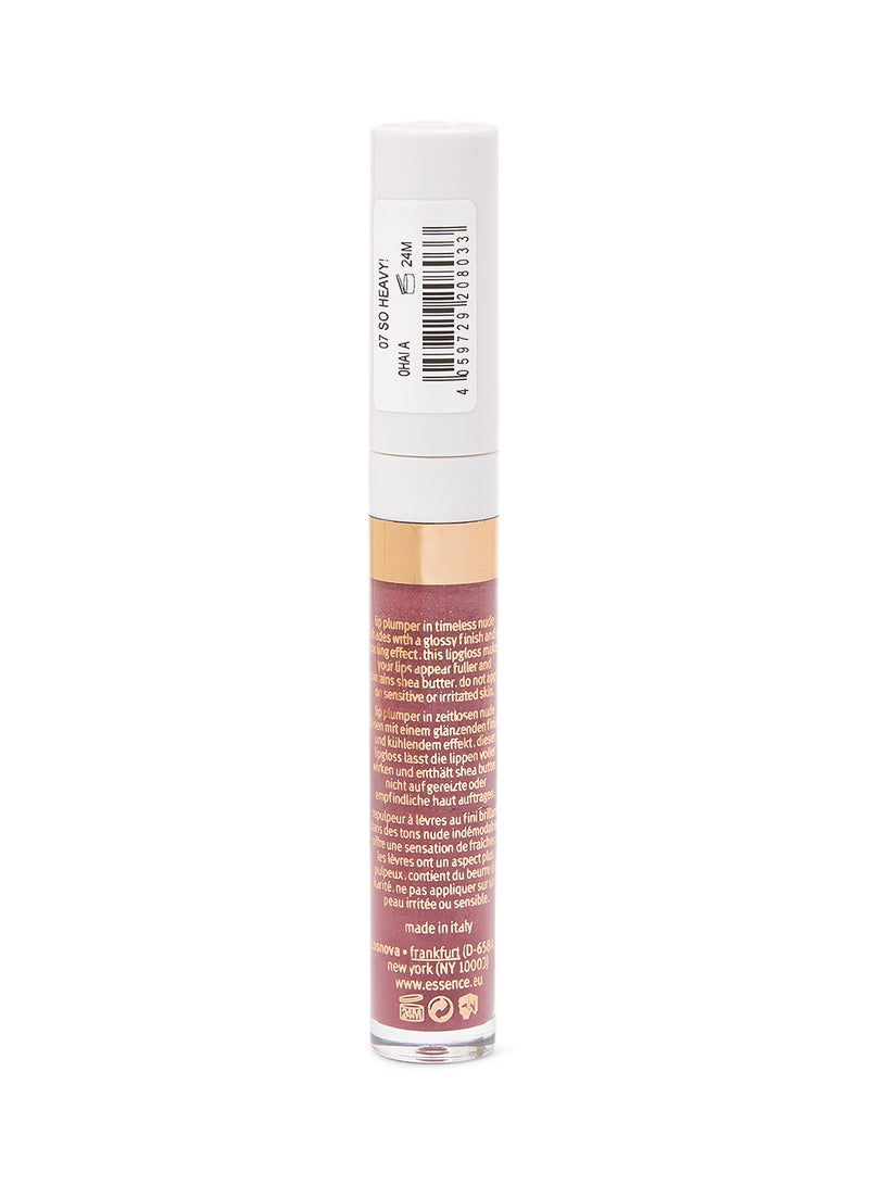 Essence Plumping Nudes Lip Gloss 07 So Heavy  - Image 2