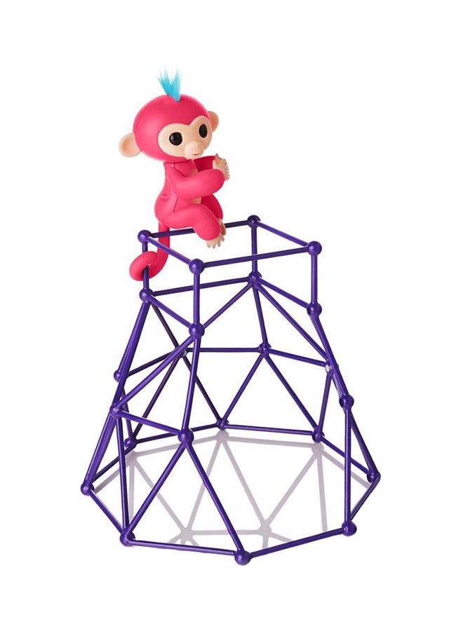 لعبة القرد الصغير التفاعلية فينجير لينجز تعمل بالحث