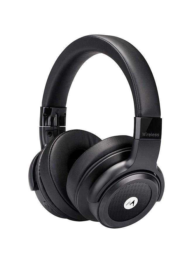 Motorola - Escape 800 ANC Wireless Active Noise Cancelling Headphones Black - Image 1