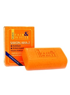 Fair and White Savon Aha 2 Exfoliating Soap Orange 200grams 