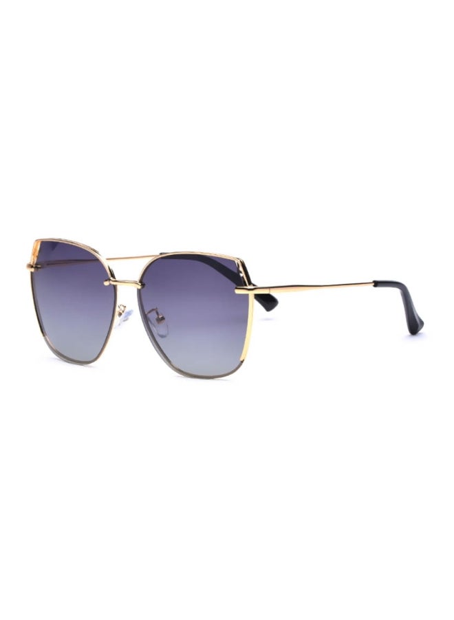 PARTAGAS Women's Polarized Rectangular Sunglasses - Image 1