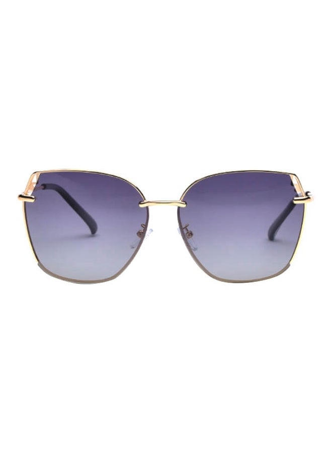 PARTAGAS Women's Polarized Rectangular Sunglasses - Image 2