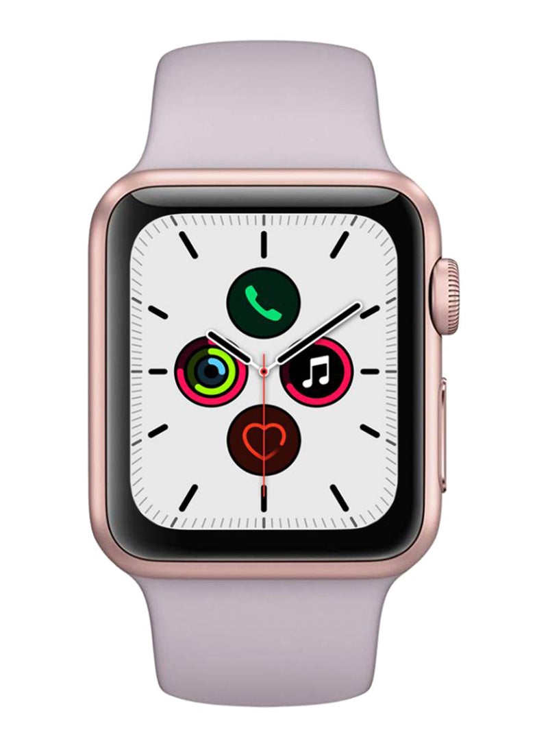 Perfii - Replacement Band For Apple iWatch Series 5/4/3/2/1 42-44mm Lavender - Image 1