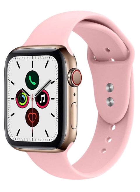 Replacement Band For Apple iWatch Series 5/4/3/2/1 42-44mm Light Pink