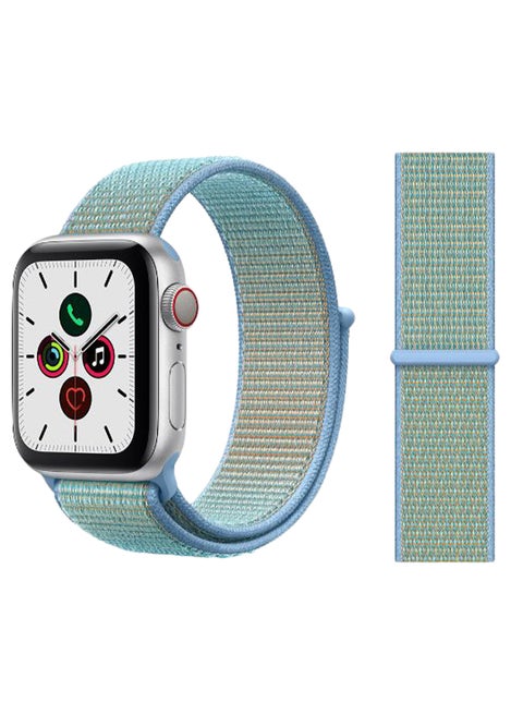 Replacement Band For Apple iWatch Series 5/4/3/2/1 42-44mm Cornflower/Blue
