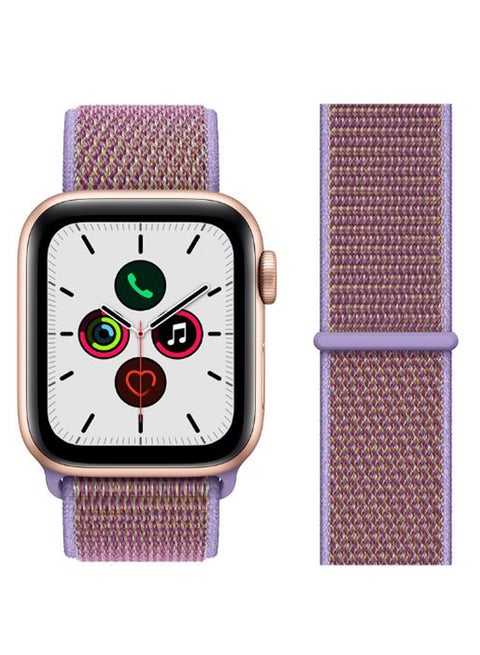 Replacement Band For Apple iWatch Series 5/4/3/2/1 42-44mm Lilac