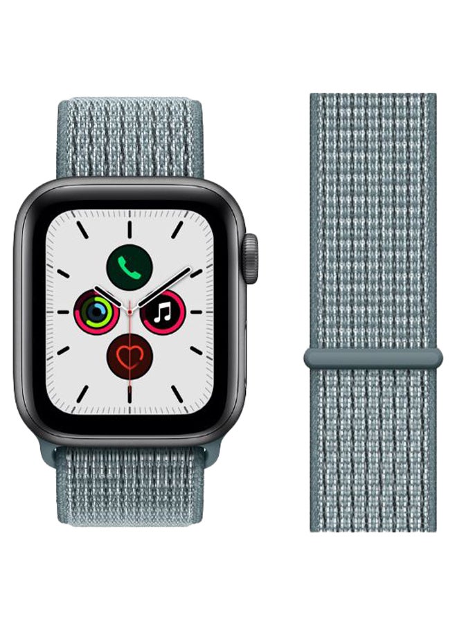 Perfii - Replacement Band For Apple iWatch Series 5/4/3/2/1 42-44mm Celestial Teal - Image 1