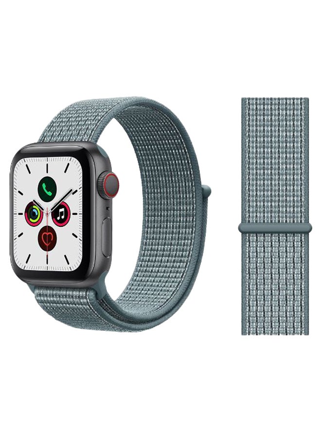 Perfii - Replacement Band For Apple iWatch Series 5/4/3/2/1 42-44mm Celestial Teal - Image 1