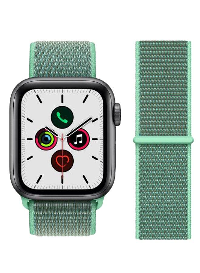 Perfii - Replacement Band For Apple iWatch Series 5/4/3/2/1 42-44mm Spearmint - Image 1