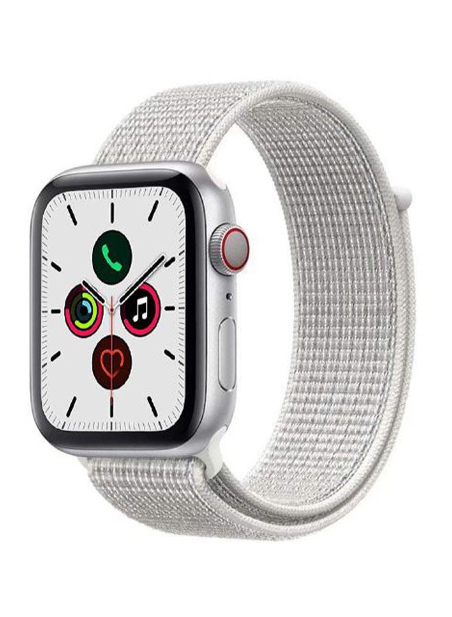 Perfii - Nylon Replacement Band For Apple iWatch Series 5/4/3/2/1 Seummit White - Image 1