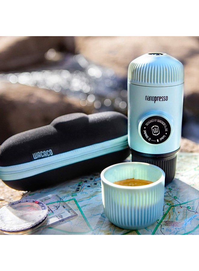 WACACO - Nanopresso Espresso Maker With Case 0.08 L WC-NANOP-EBL Arctic Blue - Image 1