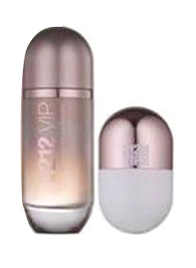 CAROLINA HERRERA 2-Piece 212 VIP Rose EDP Set (212 Vip Rose EDP 80ml, 212 Vip Rose EDP 20ml) - Image 2