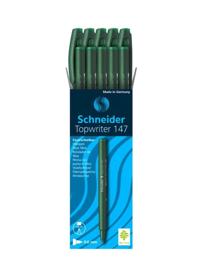Schneider - 10-Piece Topwriter 147 Pen Green - Image 1