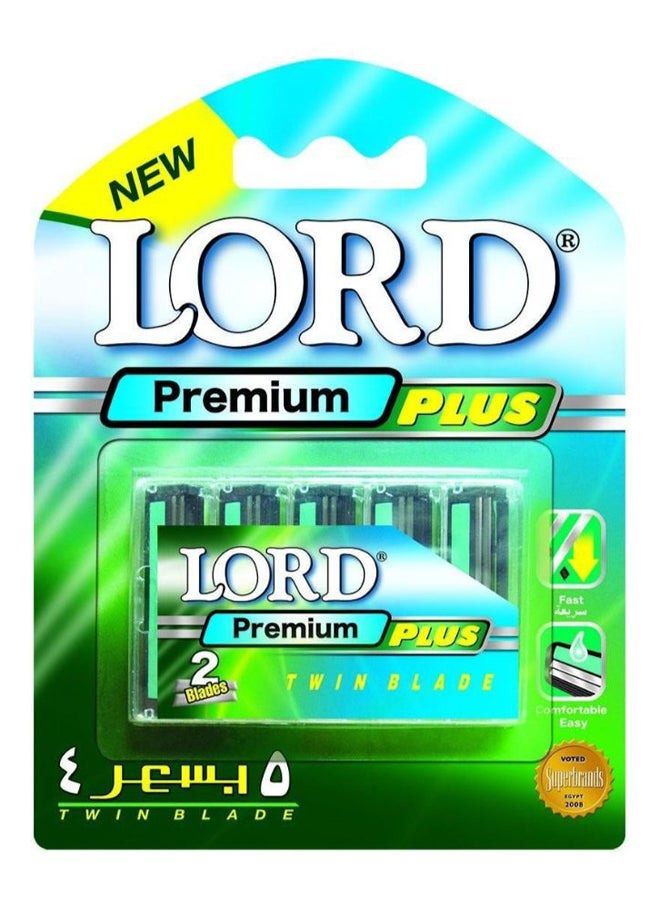 Lord 5-Piece Premium Plus Twin Blade Set Multicolour