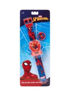 boys Plastic  Digital Wrist Watch SA7117 Spiderman