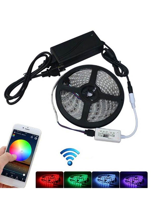 5050 RGB WIFI LED Wireless Control Light Bar Set Multicolour 10meter - Image 3